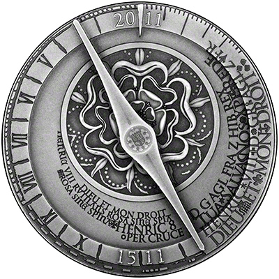Obverse of 2011 Royal Mint Silver Medal