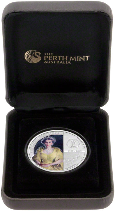 2012 Diamond Jubilee Silver Proof One Ounce Coin in Presentation Box