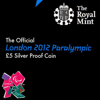 2012 Paralympic Five Pound Crown Certificate