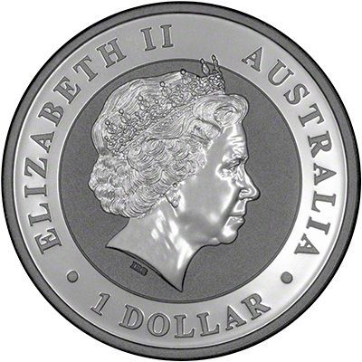 Obverse of 2013 Australian Silver Koala