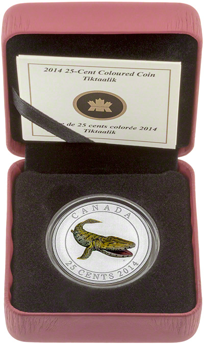 2014 Tiktaalik Coin in Presentation Box