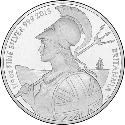 2015 Six Coin Britannia Proof Set - Quarter Ounce Britannia