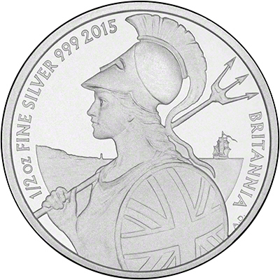 2015 Six Coin Britannia Proof Set - Half Ounce Britannia