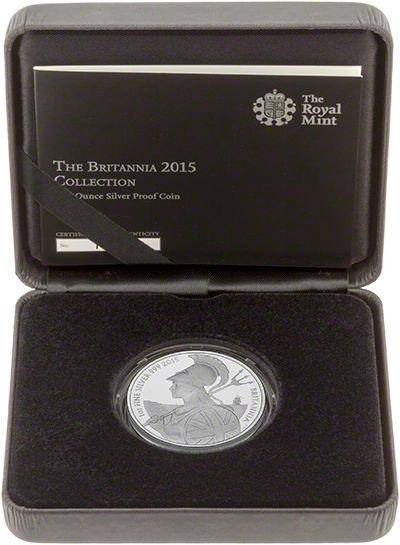 2015 Silver Proof Britannia in Presentation Box