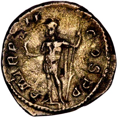 Reverse of Severus Alexander Denarius