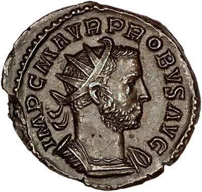 Obverse of 276-282 Probus Antoninianus