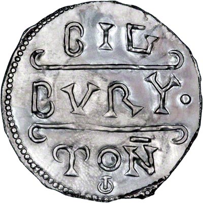 Reverse of Ceolwulf Silver Penny