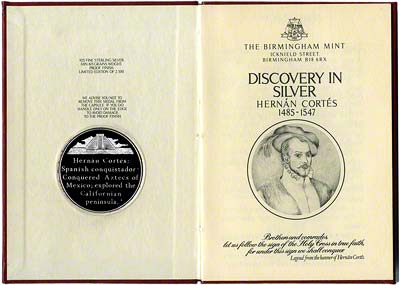 Discovery in Silver - Hernan Cortes