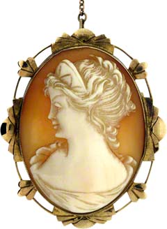 Second Hand 9ct Cameo