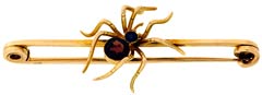 Second Hand 15ct Gold Spider Brooch