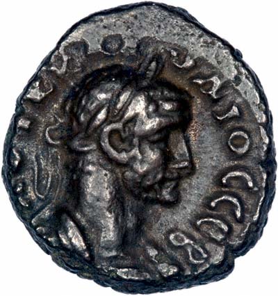 Obverse of a Billon Tetradrachm of Claudius II