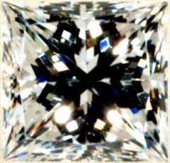 High Quality Certified Princess Cut Diamond