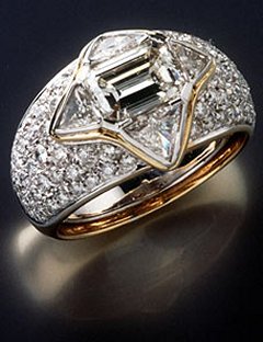 Dodi Fayed Diamond Engagement Ring by Alberto Repossi