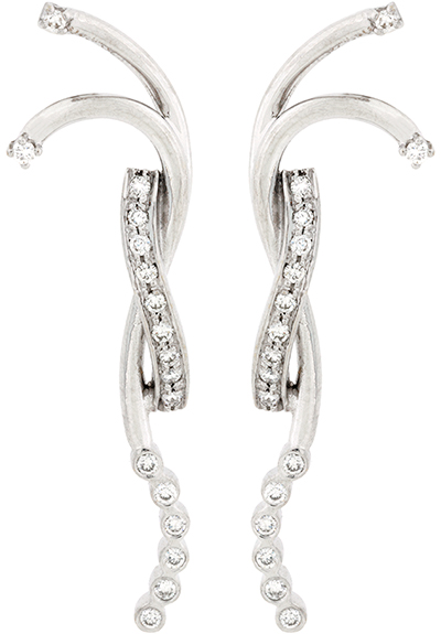 Second Hand Fancy Diamond Ear-Rings