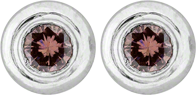 Enhanced Pink Diamond Ear-Rings