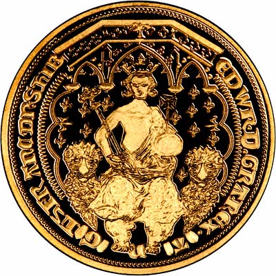 Obverse of Gold Plated Medallion