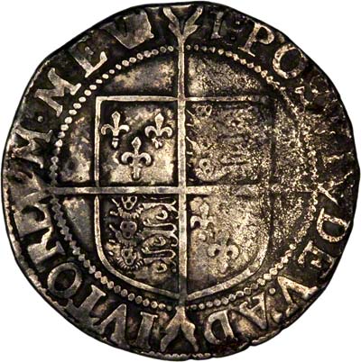Reverse of Elizabeth I