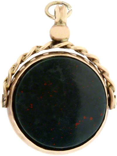 Second Hand Bloodstone Fob