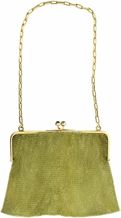 9 Carat Gold Handbag