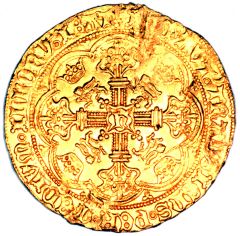 Henry VI Gold Noble Reverse