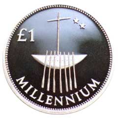 Irish Millennium Pound Coin