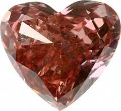 Heart Shaped Pink Diamond