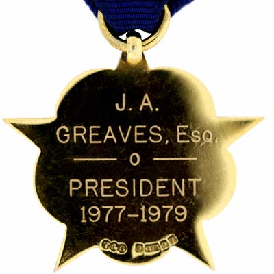 Reverse of Blackpool Hotel and Guest House Association Ltd Medal