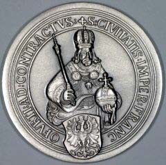 Obverse of Frankfurt Silver Medallion