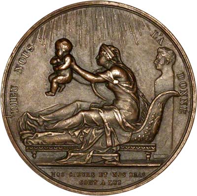 Reverse of Bronze Medallion