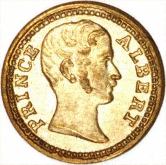 Obverse of Model Coin of Prince Albert