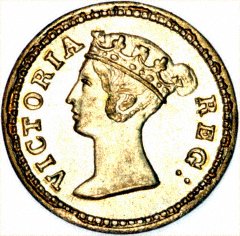 Obverse of Model Coin of Queen Victoria