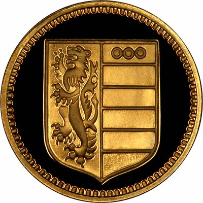 Reverse of Lady Jane Grey Medallion