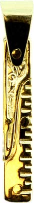 9 Carat Yellow Gold Masonic Pendant - Closed