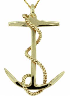14ct Gold Anchor