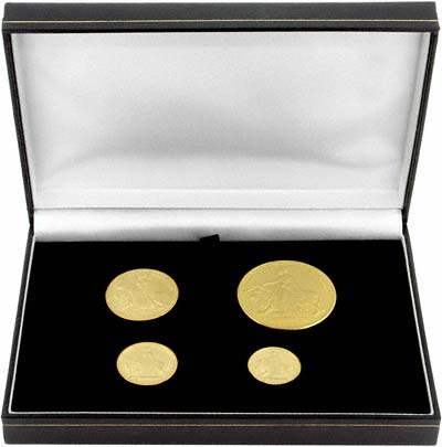 Set of 4 Medallions in Presentation Box