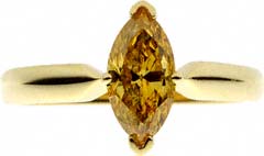 Yellow Diamond Solitaire