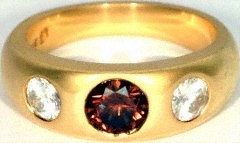 Brown Diamond Ring