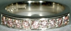 Pink Diamond Eternity Ring