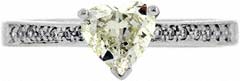 Fancy Shape Solitaire Diamond Ring
