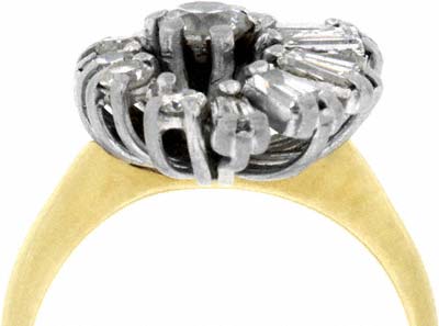 Diamond Fancy Spinning Ring