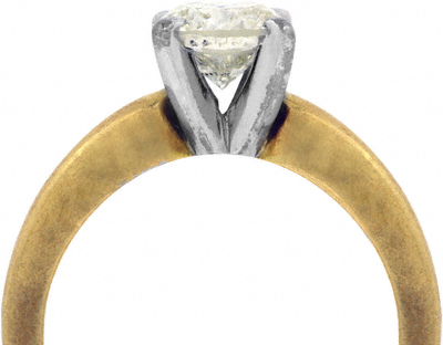 Second Hand Solitaire in 18ct Gold