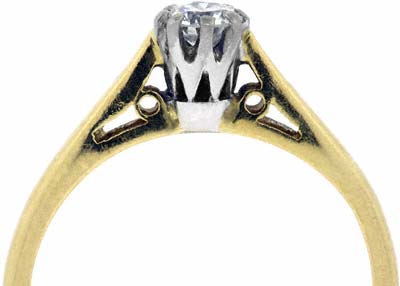 Second Hand Solitaire in 18ct Gold