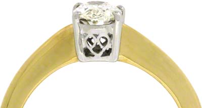 Second Hand Diamond Oval Cut Solitaire in 18ct Yellow Gold