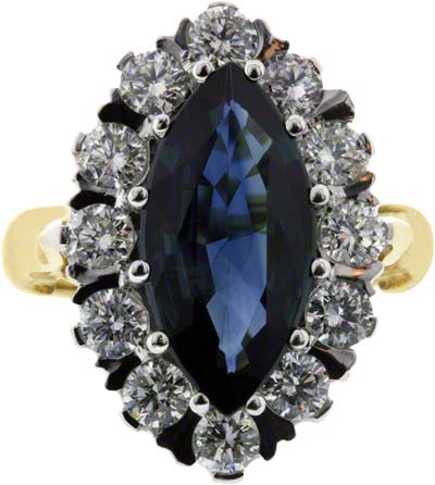 Sapphire and Diamond Cluster