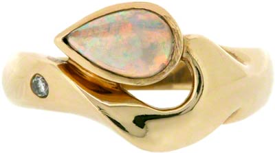 Second Hand Opal Dress Ring