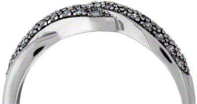 Second Hand Diamond Dress Ring in 9ct White Gold