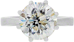 Old Cut Diamond Solitaire