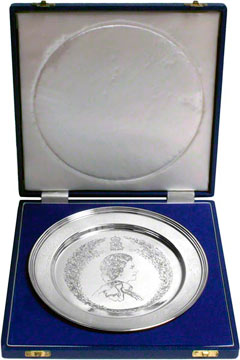 Silver Jubilee Plate