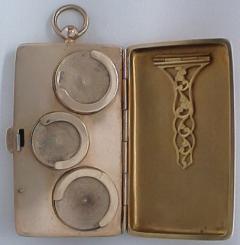 Triple Sovereign Purse in 9 Carat Gold