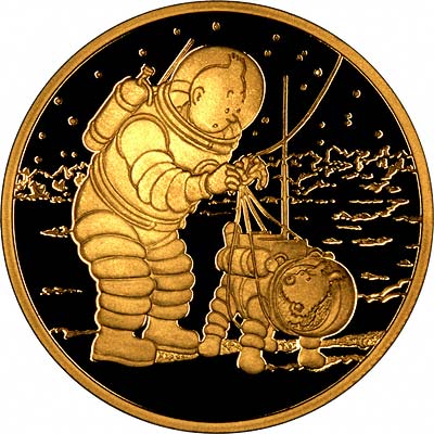The Twelve Adventures of Tintin Explorers on the Moon